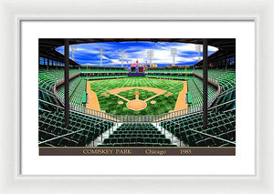 Comiskey Park 1985 - Framed Print