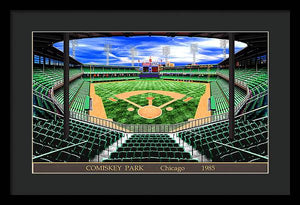 Comiskey Park 1985 - Framed Print