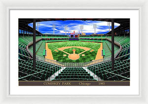 Comiskey Park 1985 - Framed Print