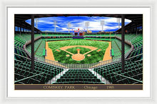 Load image into Gallery viewer, Comiskey Park 1985 - Framed Print
