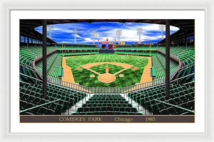 Comiskey Park 1985 - Framed Print