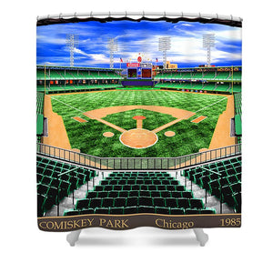 Comiskey Park 1985 - Shower Curtain