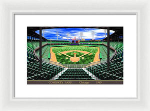 Comiskey Park 1985 - Framed Print