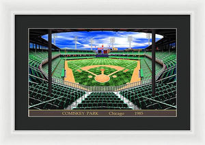 Comiskey Park 1985 - Framed Print