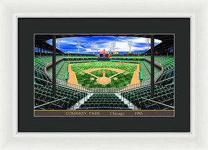 Comiskey Park 1985 - Framed Print