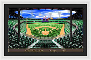 Comiskey Park 1985 - Framed Print