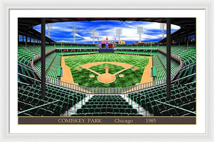 Comiskey Park 1985 - Framed Print