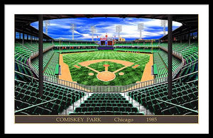 Comiskey Park 1985 - Framed Print