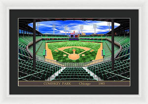 Comiskey Park 1985 - Framed Print