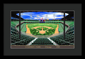 Comiskey Park 1985 - Framed Print