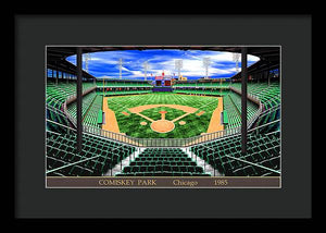 Comiskey Park 1985 - Framed Print