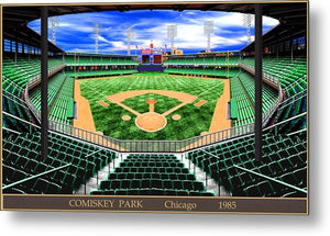 Comiskey Park 1985 - Metal Print