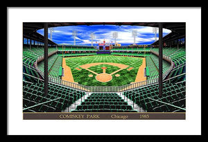 Comiskey Park 1985 - Framed Print