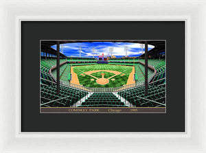 Comiskey Park 1985 - Framed Print