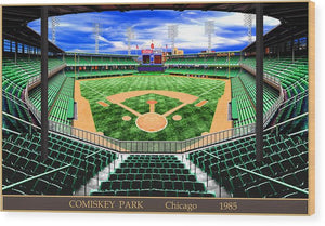 Comiskey Park 1985 - Wood Print