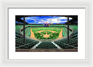 Comiskey Park 1985 - Framed Print