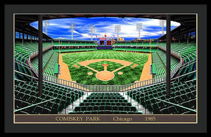 Comiskey Park 1985 - Framed Print