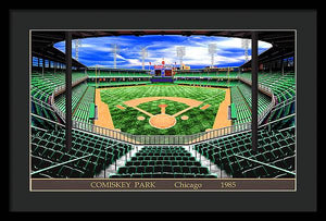 Comiskey Park 1985 - Framed Print