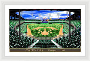 Comiskey Park 1985 - Framed Print