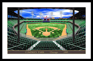 Comiskey Park 1985 - Framed Print