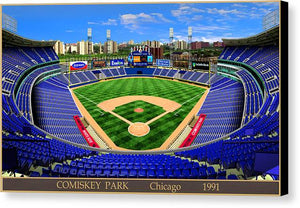 Comiskey Park 1991 - Canvas Print