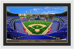 Comiskey Park 1991 - Framed Print