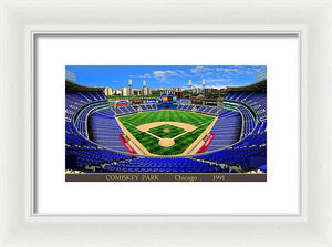 Comiskey Park 1991 - Framed Print