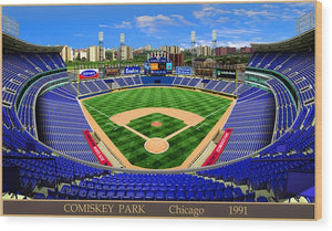 Comiskey Park 1991 - Wood Print