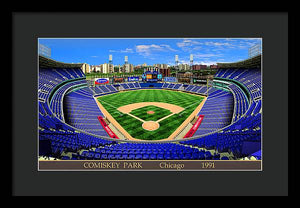 Comiskey Park 1991 - Framed Print