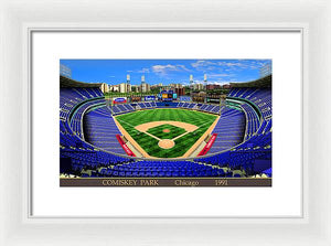 Comiskey Park 1991 - Framed Print