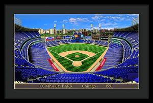 Comiskey Park 1991 - Framed Print