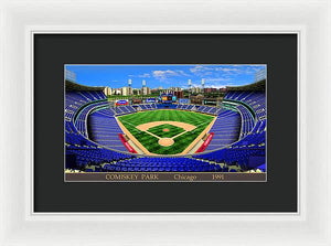 Comiskey Park 1991 - Framed Print