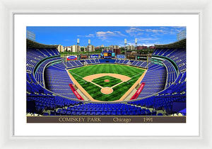 Comiskey Park 1991 - Framed Print