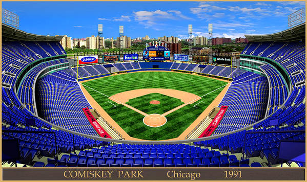 Comiskey Park 1991 - Art Print