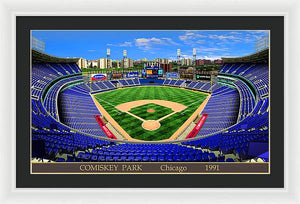 Comiskey Park 1991 - Framed Print