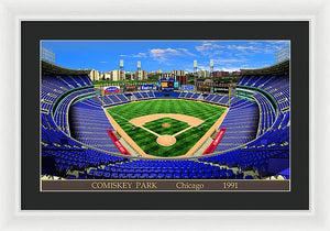 Comiskey Park 1991 - Framed Print