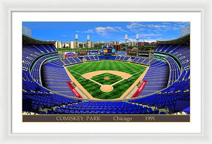 Comiskey Park 1991 - Framed Print