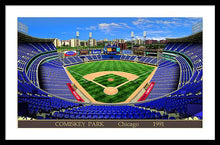 Load image into Gallery viewer, Comiskey Park 1991 - Framed Print
