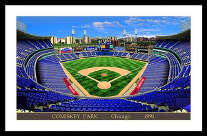 Comiskey Park 1991 - Framed Print