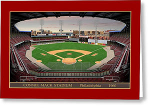 Connie Mack Stadium 1960 - Greeting Card