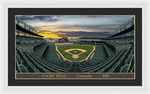 Coors Field 2007 - Framed Print