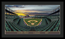 Load image into Gallery viewer, Coors Field 2007 - Framed Print
