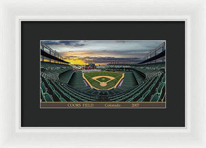 Coors Field 2007 - Framed Print