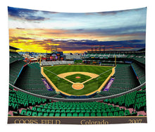 Load image into Gallery viewer, Coors Field 2007 - Tapestry
