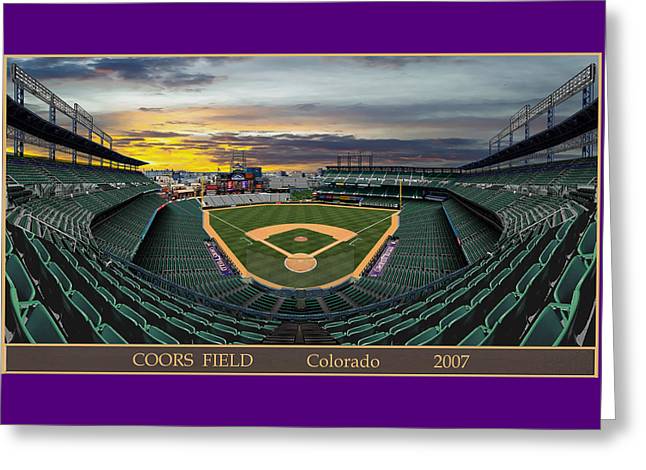 Coors Field 2007 - Greeting Card