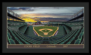 Coors Field 2007 - Framed Print