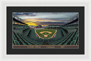 Coors Field 2007 - Framed Print