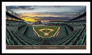 Coors Field 2007 - Framed Print