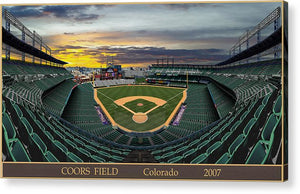 Coors Field 2007 - Acrylic Print