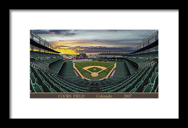 Coors Field 2007 - Framed Print